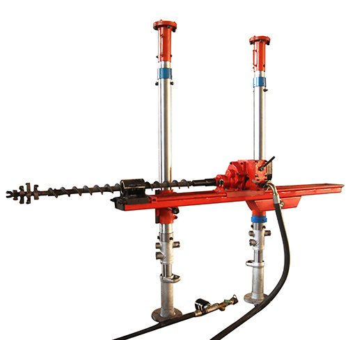 氣動煤礦井下探水鉆機(jī)：兩人抬得動的鉆機(jī)